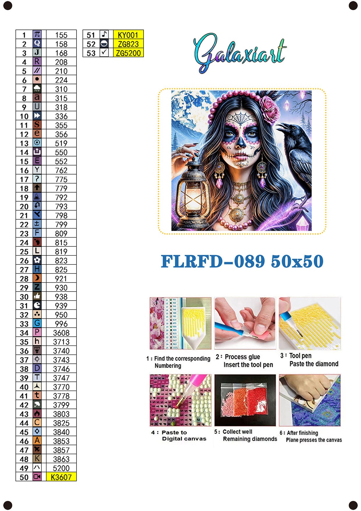 🪐  Collection Magie & Créatures Enchantées | Diamond Painting Premium Galaxiart - Collection Signature