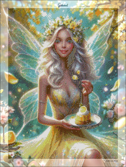 🪐La Fée Tarte au Citron | Diamond Painting Premium Galaxiart
