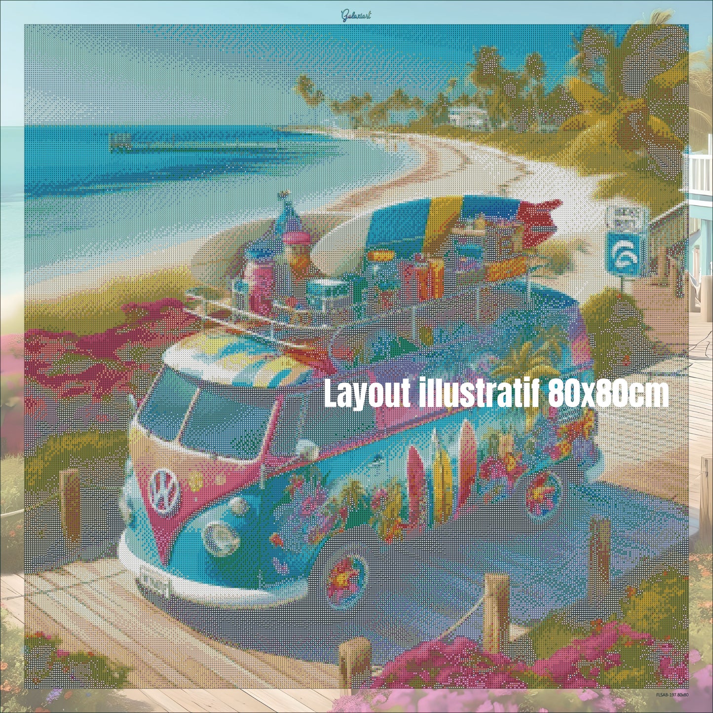 Dragon Terre des vikings | Diamond Painting Premium Galaxiart