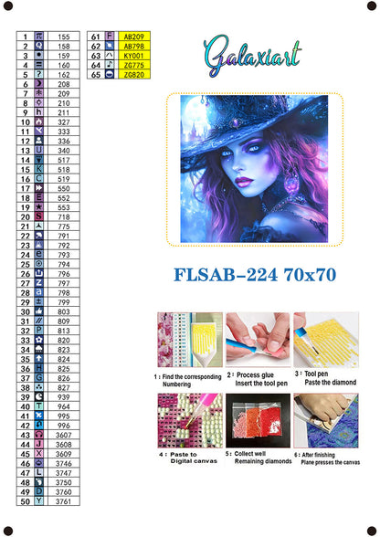 🪐  Collection Magie & Créatures Enchantées | Diamond Painting Premium Galaxiart - Collection Signature