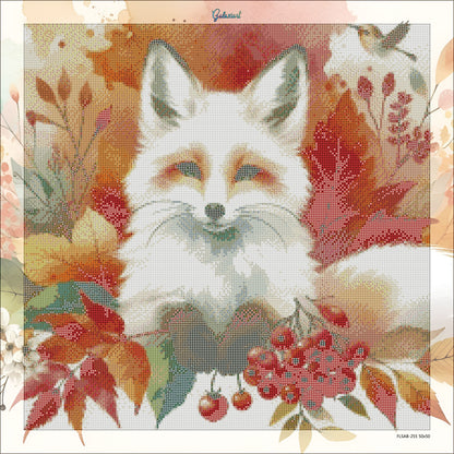 🪐 Le Renard des Feuilles d’Automne  | Diamond Painting Premium Galaxiart - Collection Signature