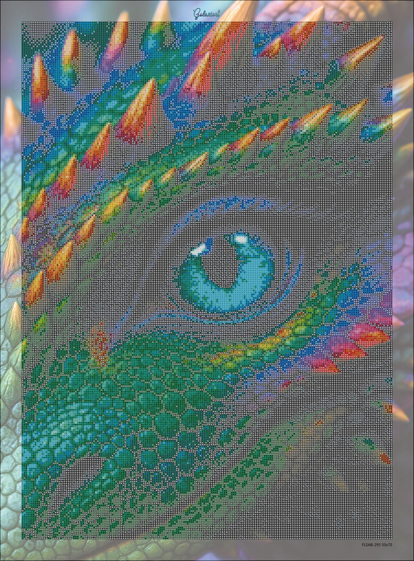 🪐Œil du Dragon – Sagesse Ancestrale | Diamond Painting Premium Galaxiart