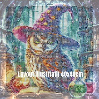 🪐Alice & Le Lapin Blanc – Voyage au Pays des Merveilles | Diamond Painting Premium Galaxiart - Collection Signature