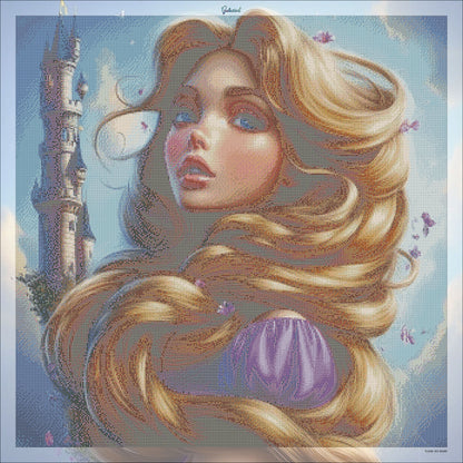 🪐Princesses Enchantées – Rêves & Royaumes Magiques  | Diamond Painting Premium Galaxiart - Collection Signature