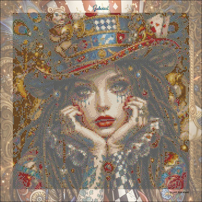 🪐La Rêveuse du Chapiteau Interdit | Diamond Painting Premium Galaxiart