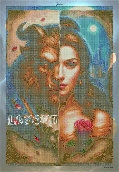 L'éternité Lien d’Âmes – Diamond Painting Premium | Galaxiart