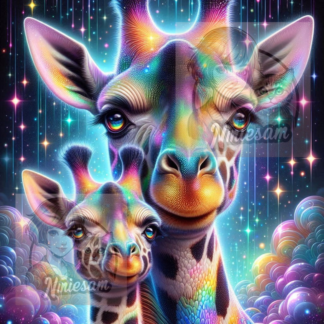 Collection Éclats d’Amour Animal – Lien & Lumière | Diamond Painting Premium Galaxiart - Collection Signature