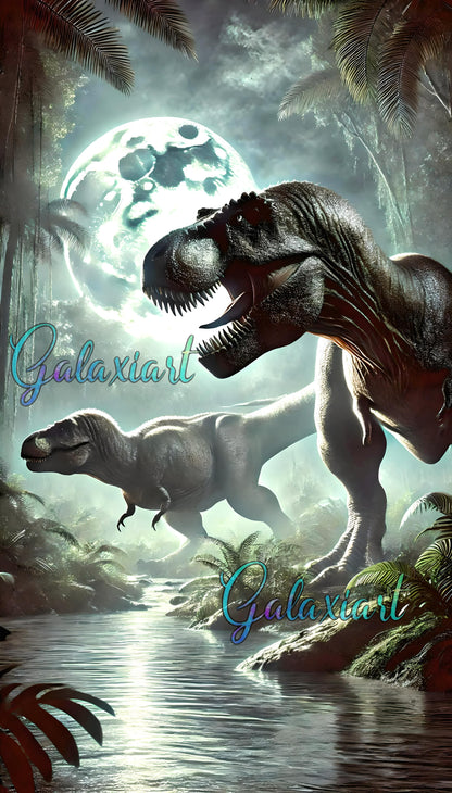 Lueur Lunaire rencontre Tyrannosaurus Rex