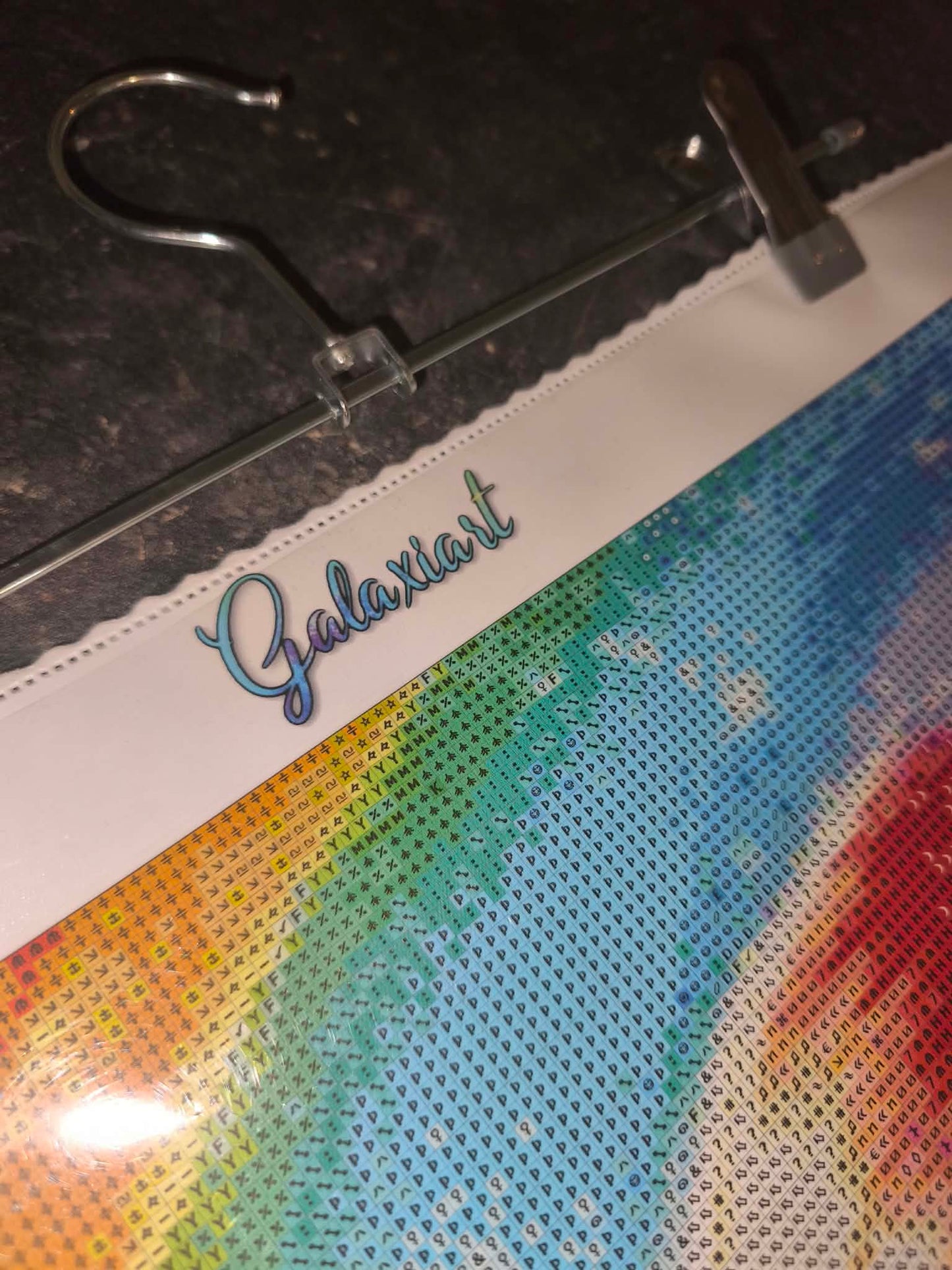 🪐L’Étoile de Lila – Le Rêve d’une Sirène | Diamond Painting Premium Galaxiart