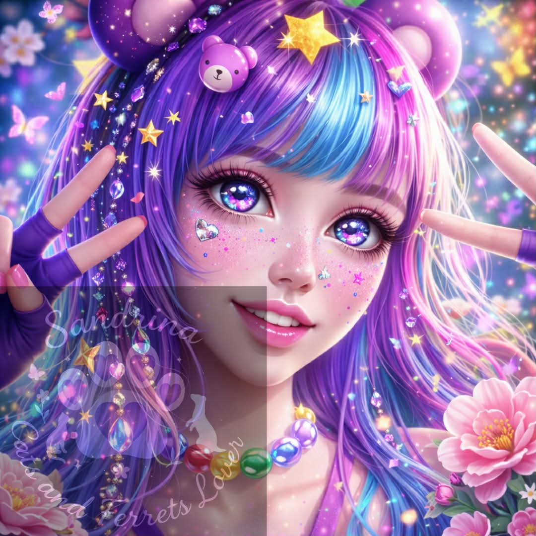 Collection Beauté Galactique – Portrait Féminin Fantasy | Diamond Painting Premium Galaxiart - Collection Signature