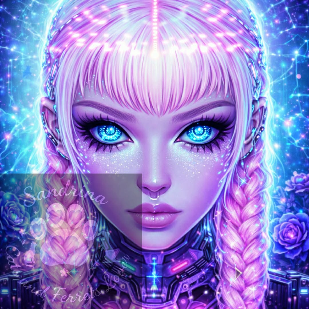 Collection Beauté Galactique – Portrait Féminin Fantasy | Diamond Painting Premium Galaxiart - Collection Signature