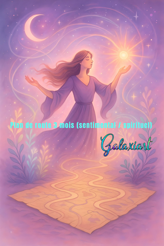 💖 Programme personnalisé 3 mois – Chemin sentimental & rituels guidés
