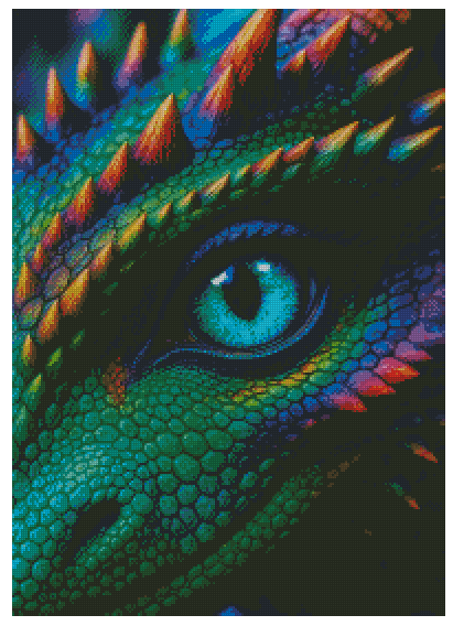 🪐Œil du Dragon – Sagesse Ancestrale | Diamond Painting Premium Galaxiart