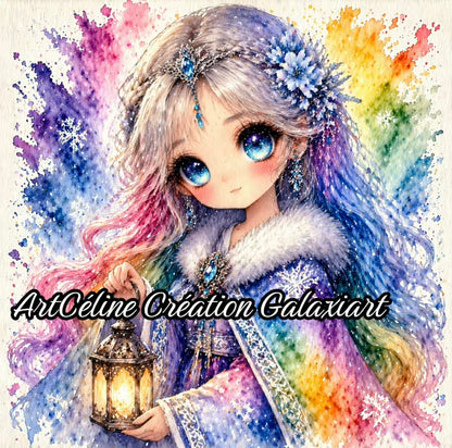 Eclats du monde - Regards & Traditions | Diamond Painting Premium Galaxiart