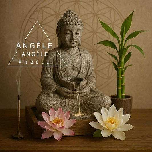 Sérénité du Lotus – Diamond Painting Premium | Galaxiart