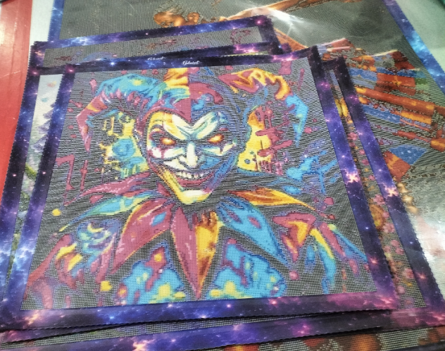 La Méduse des Abysses Galactiques – Diamond Painting Galaxiart Halloween 🖤