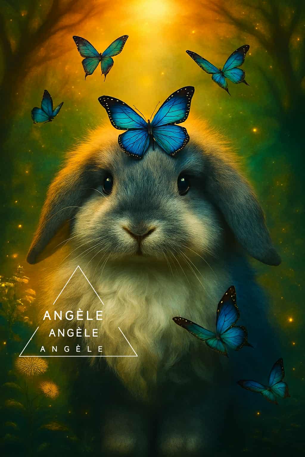 Lapin des Bois – Esprit de la Nature [ Pâques ] | Diamond Painting Premium Galaxiart - Collection Signature