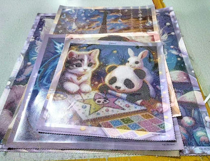 Fée des Tulipes – Éveil Printanier | Diamond Painting Premium Galaxiart - Collection Signature