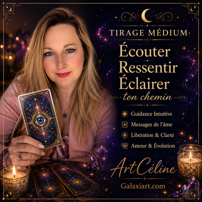 🔮 Guidances by ArtCéline Guidances Intuitives & Tirages Vidéo Personnalisés | Galaxiart