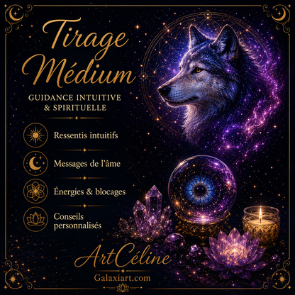 🔮 Guidances by ArtCéline Guidances Intuitives & Tirages Vidéo Personnalisés | Galaxiart