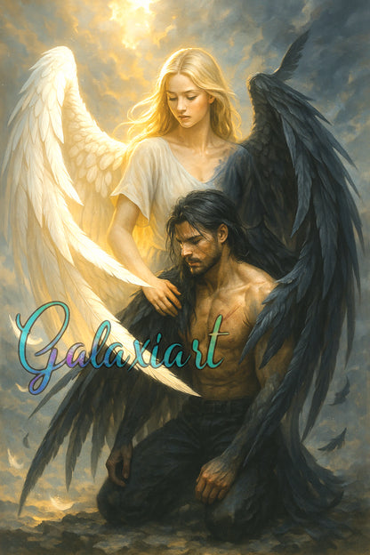L’Ange qui relève les cendres