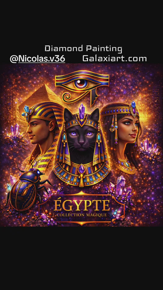 🏺 Collection Égypte Mystique – Énergie & Légendes  | Diamond Painting Premium Galaxiart