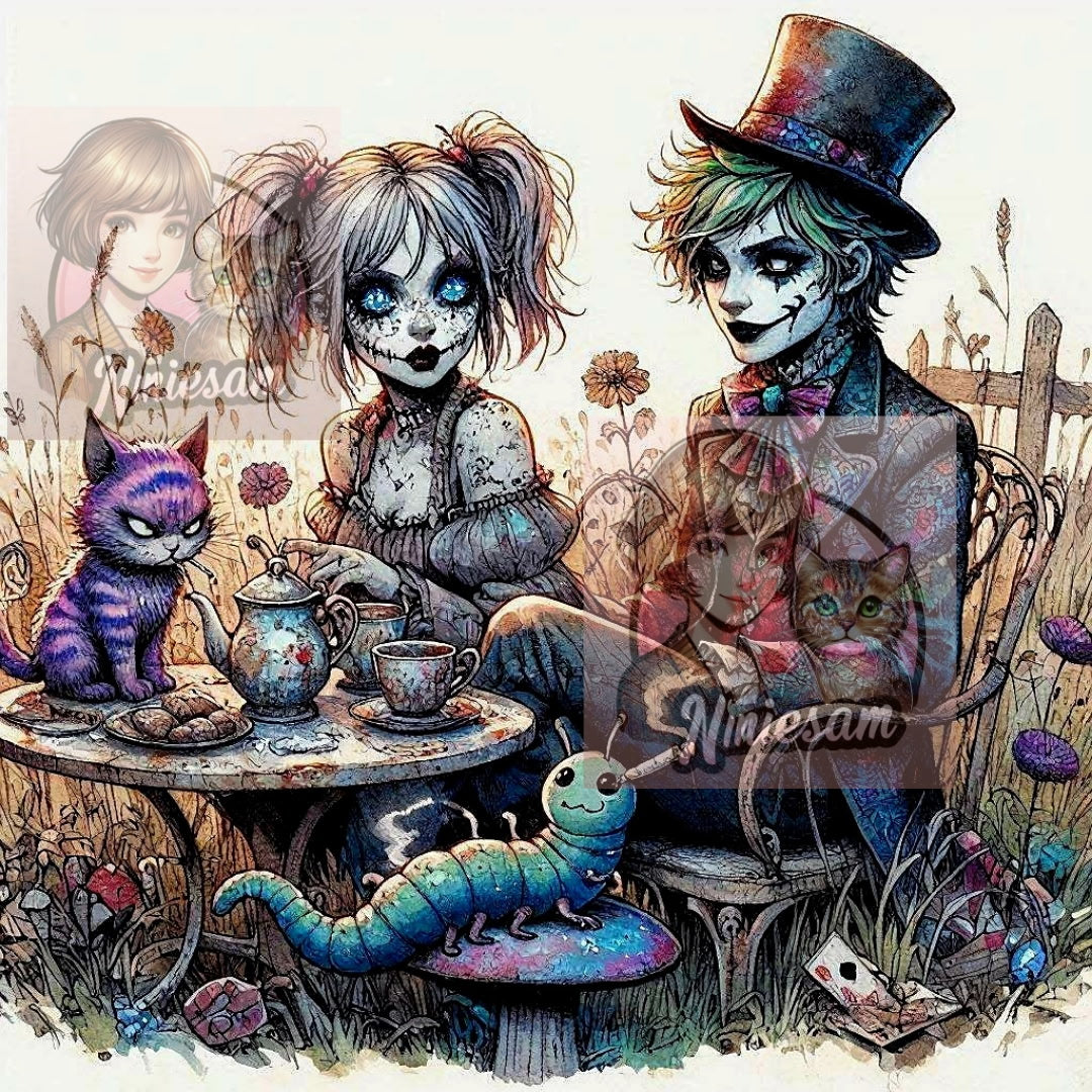 Halloween 🖤 Collection Étranges Merveilles – Diamond Painting Galaxiart