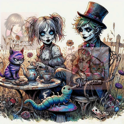 Halloween 🖤 Collection Étranges Merveilles – Diamond Painting Galaxiart