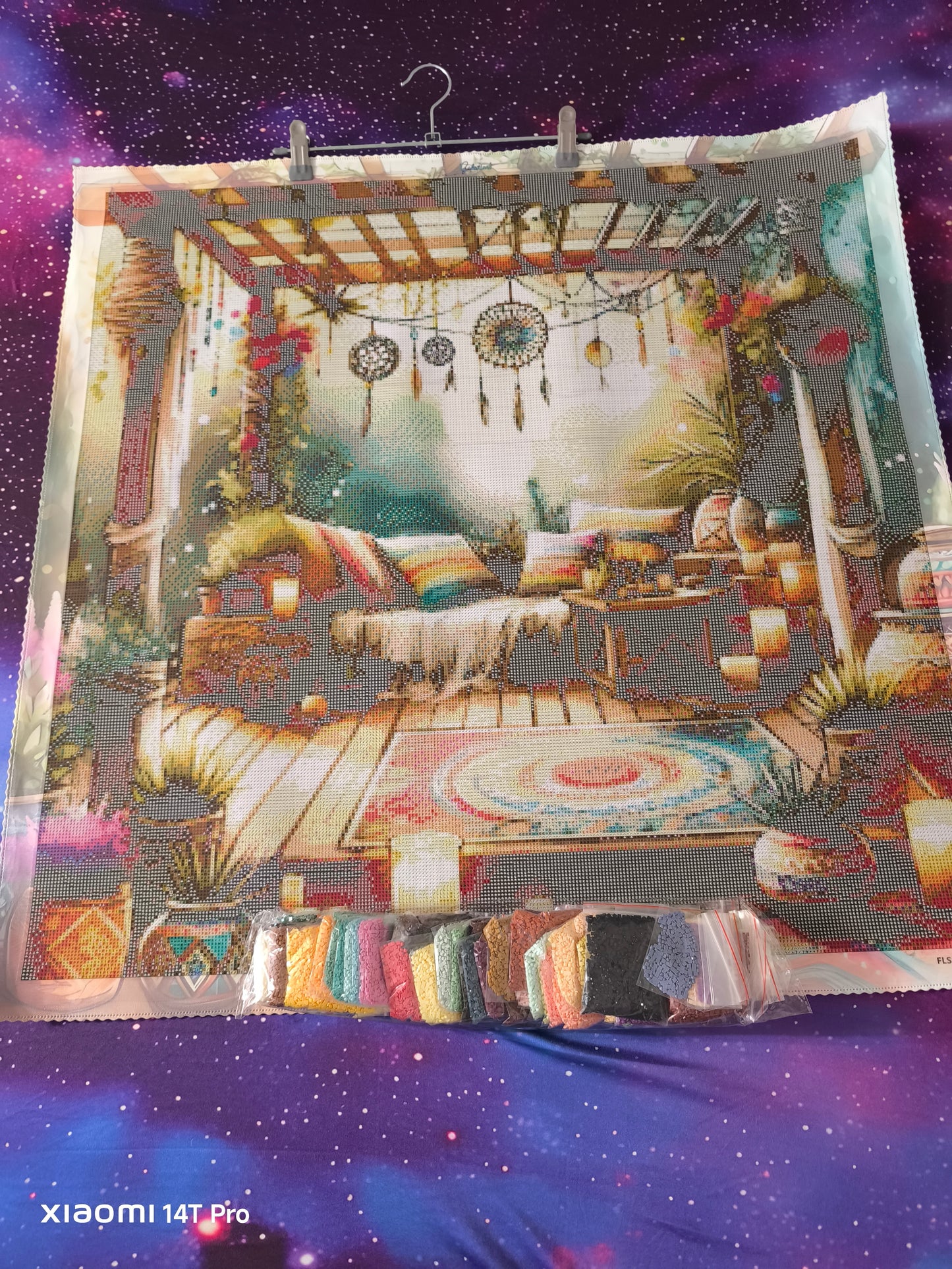 🪐Évasion Bohème au Clair des Bougies | Diamond Painting Bohème et Ambiance Cosy Galaxiart