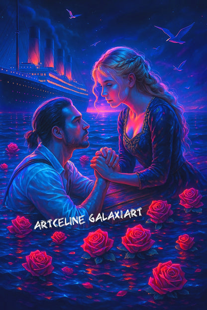 Titanic – L’Amour au-delà des Flots | Diamond Painting Premium Galaxiart
