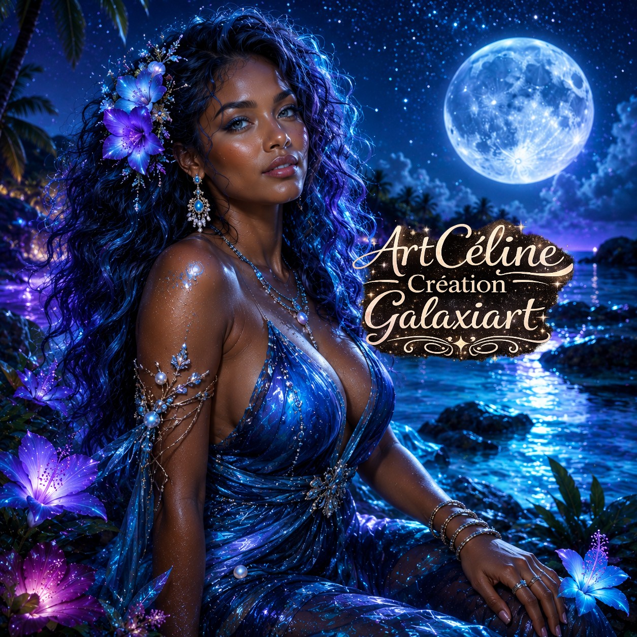 Collection Déesses des Îles Éternelles  | Diamond Painting Premium Galaxiart