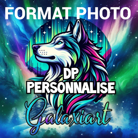 DP personnalisé illustration portrait