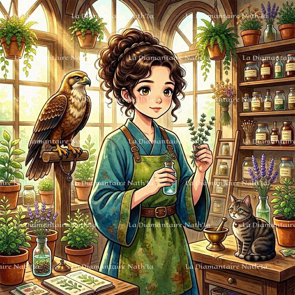 Collection Sorcières des Herbes Enchantées – Fantaisie & Alchimie | Diamond Painting Premium Galaxiart - Collection Signature