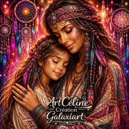 Collection Bohème Astrale | Diamond Painting Premium Galaxiart