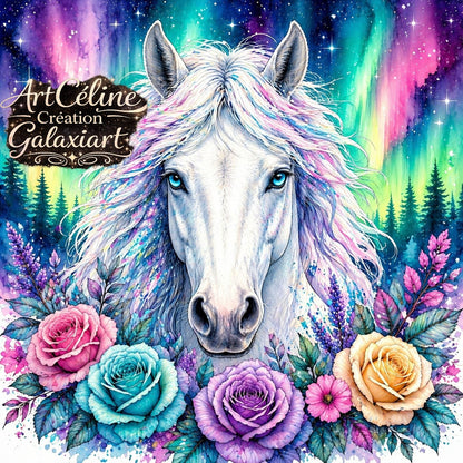 Collection Astrale – Animaux Mystiques & Éclats Célestes | Diamond Painting Premium Galaxiart