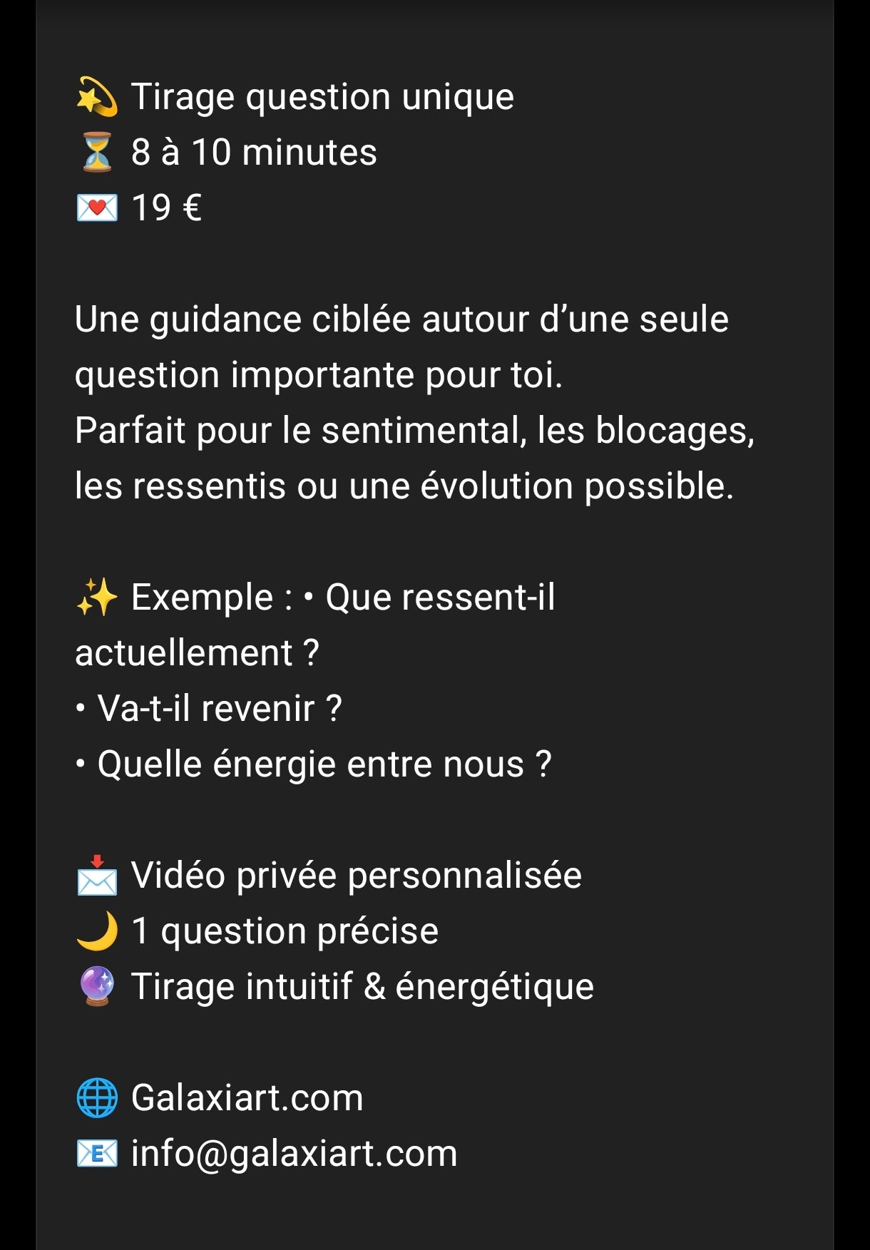 🔮 Guidances by ArtCéline Guidances Intuitives & Tirages Vidéo Personnalisés | Galaxiart