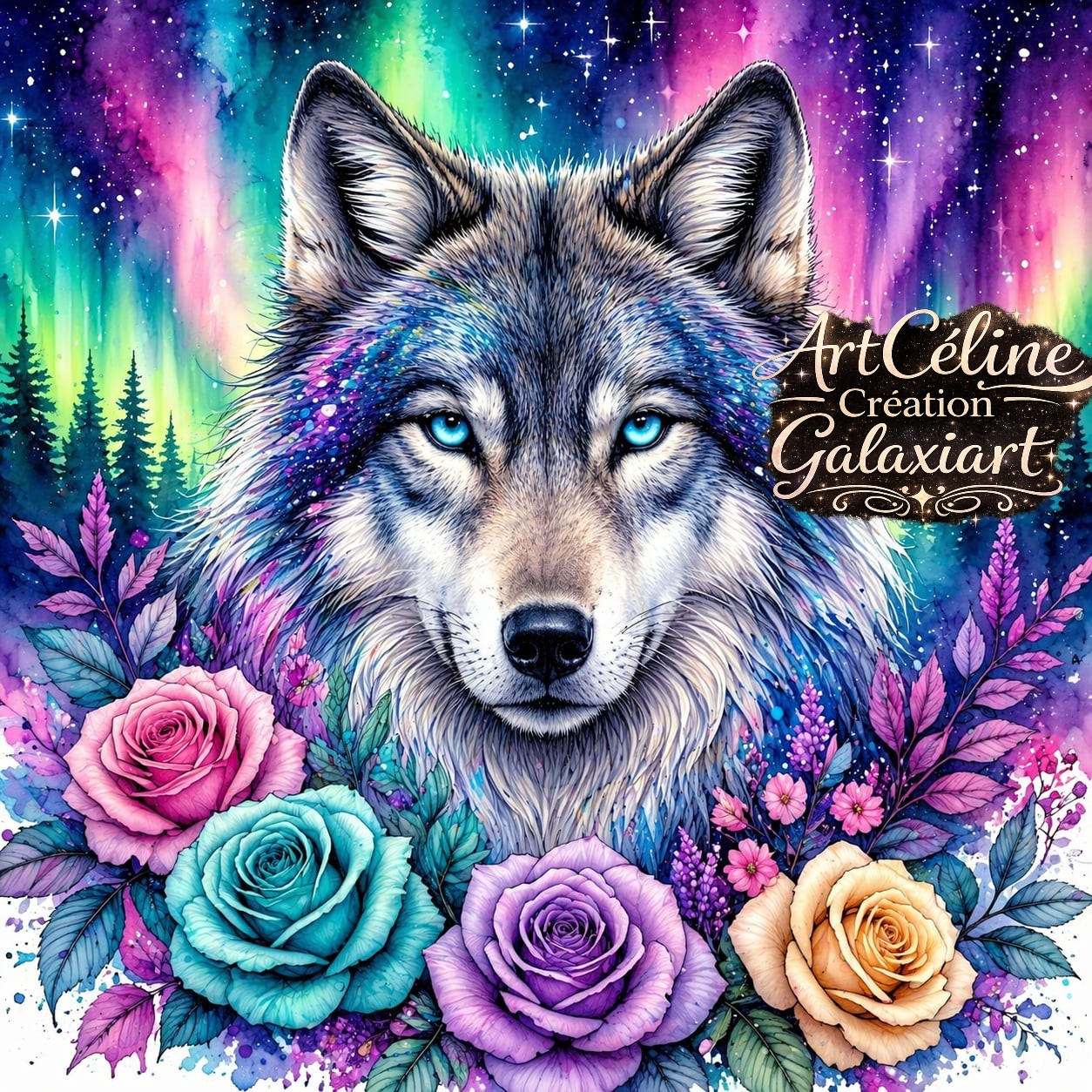 Collection Astrale – Animaux Mystiques & Éclats Célestes | Diamond Painting Premium Galaxiart