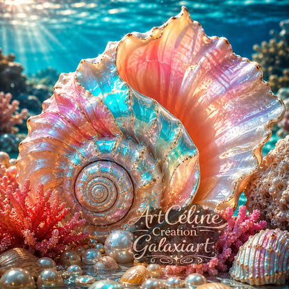 Collection Trésors Marins Galaxiart — Perles Océaniques & Éclats Tropicaux | Diamond Painting Premium Galaxiart