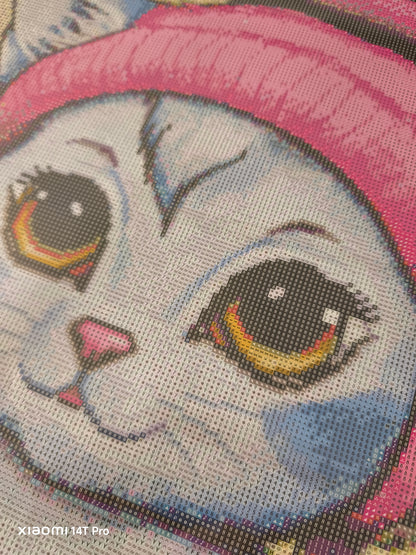 🪐 Chaton Mia, espiègle et curieuse – Diamond Painting Premium | Galaxiart