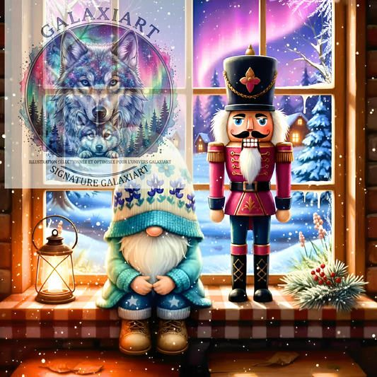 🪐 Le Lutin et le Casse-Noisette  | Diamond Painting Premium Galaxiart - Collection Signature