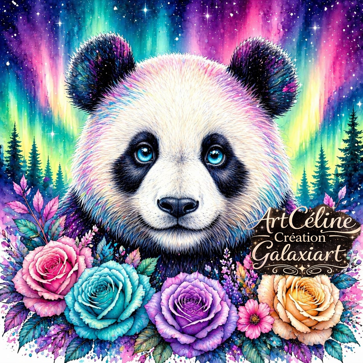 Collection Astrale – Animaux Mystiques & Éclats Célestes | Diamond Painting Premium Galaxiart