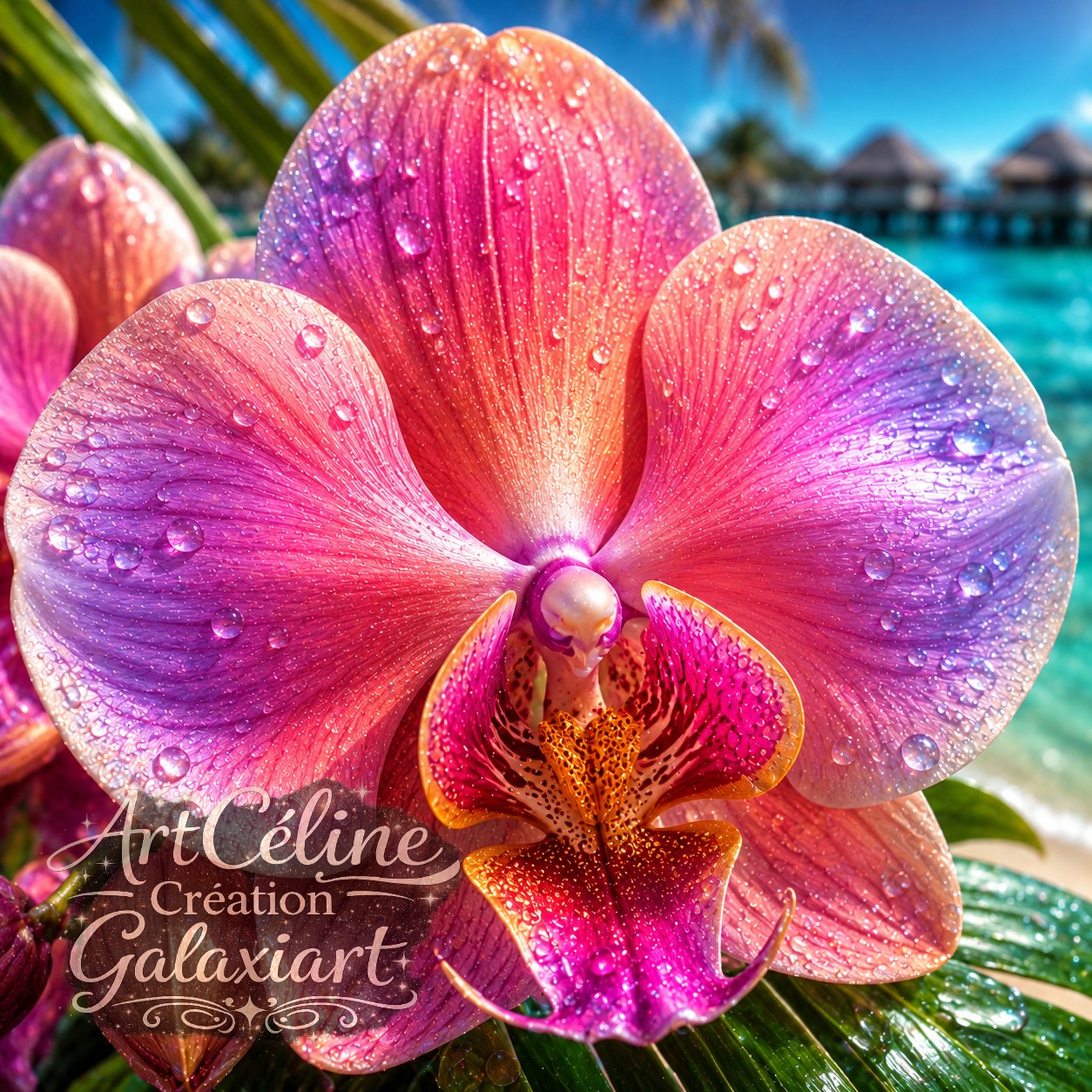 Collection Jardins Sacrés des Tropiques Éternels | Diamond Painting Premium Galaxiart