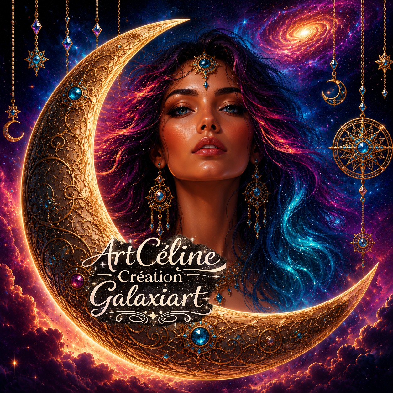Collection Bohème Astrale | Diamond Painting Premium Galaxiart