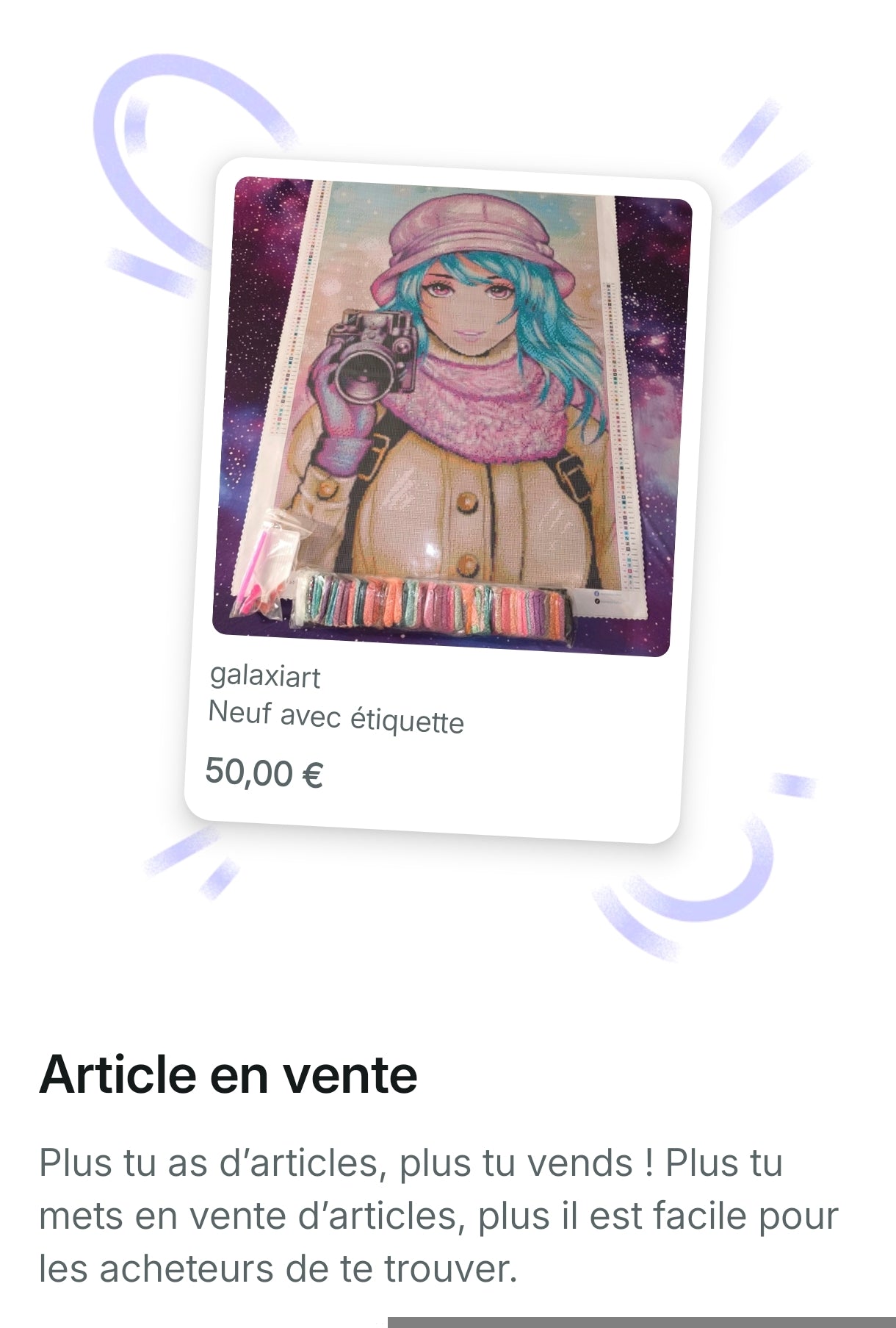 🪐 Tika et l’Appareil Mystérieux – Diamond Painting Premium | Galaxiart