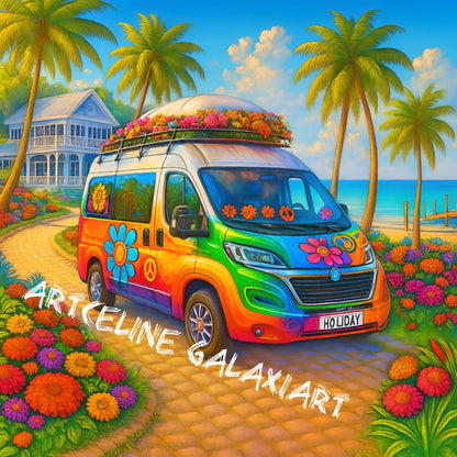 Van Bohème – L’Appel du Voyage | Diamond Painting Premium Galaxiart