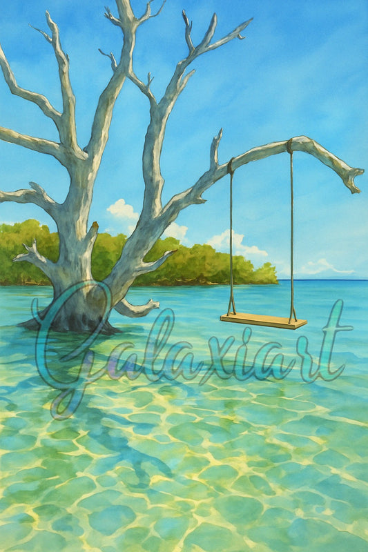 Balancelle sur les eaux cristallines à Key West