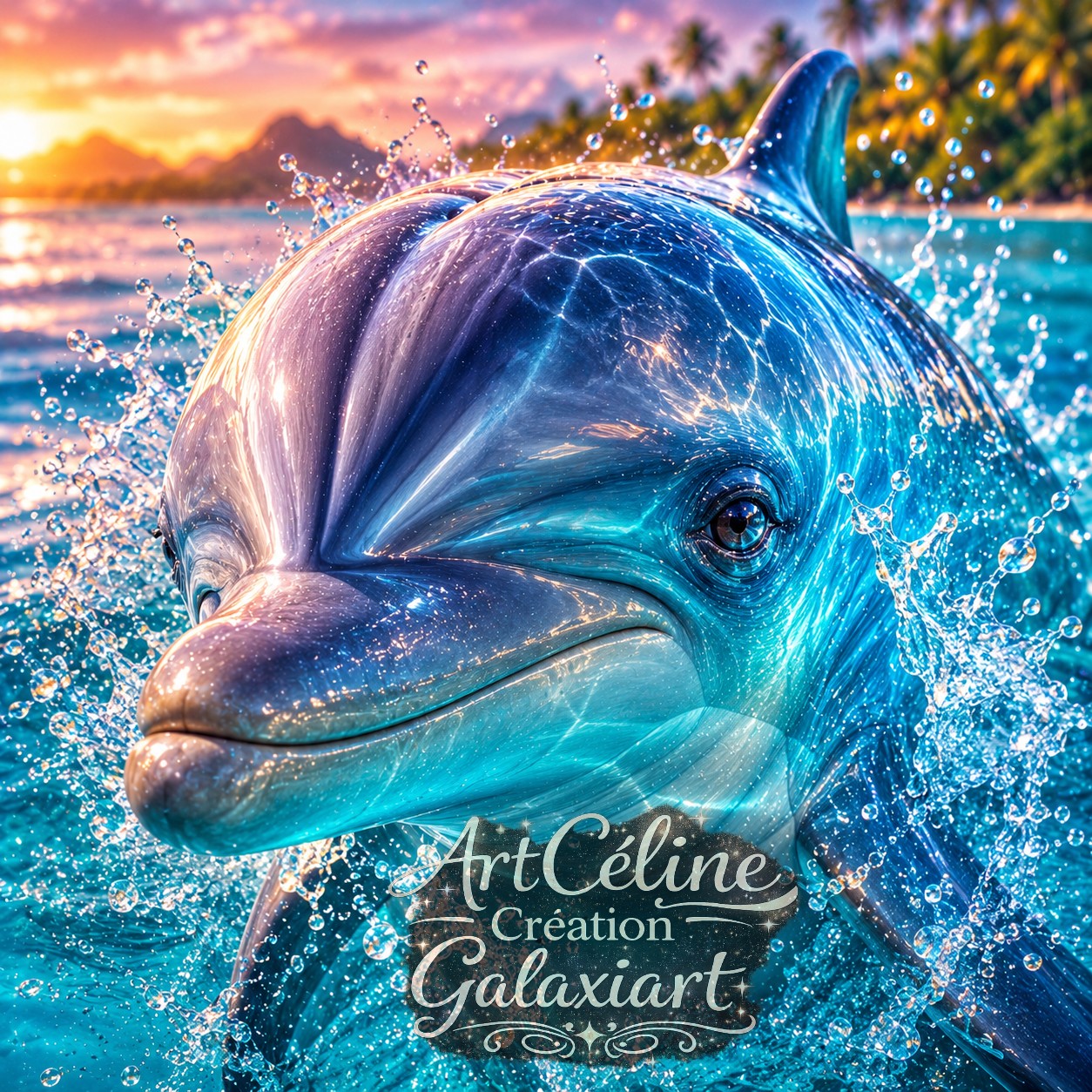 Collection Royaumes Sacrés des Océans Tropicaux — Légendes Vivantes des Profondeurs | Diamond Painting Premium Galaxiart