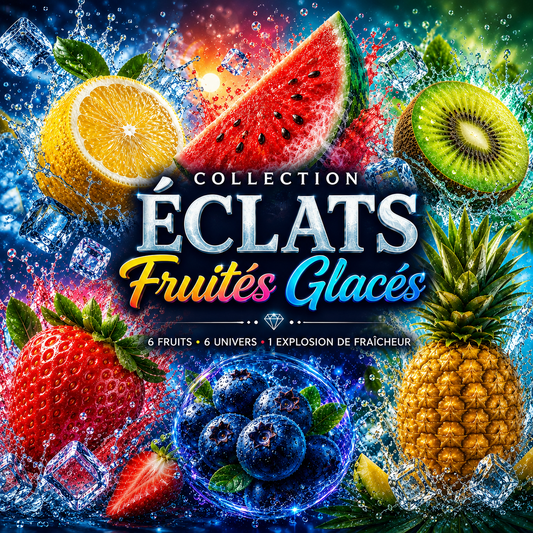 Collection Éclats Fruités Glacés  | Diamond Painting Premium Galaxiart