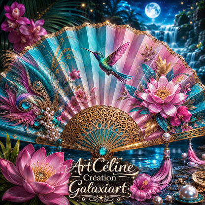 Collection Esprits Tropicaux Sacrés  | Diamond Painting Premium Galaxiart