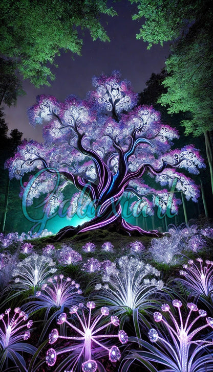 L'Arbre Cristallin des Étoiles